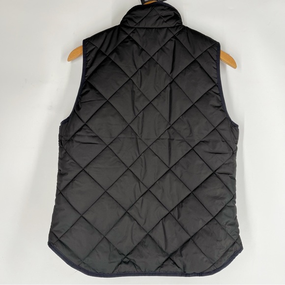 J. Crew Excursion Quilted Puffer Vest Pockets Zip Front Winter Megan Markle - Picture 14 of 15